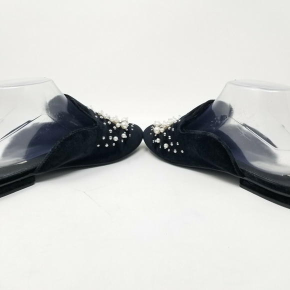 STEVE MADDEN Mules Slippers 10 M Black Velvet - Picture 5 of 8